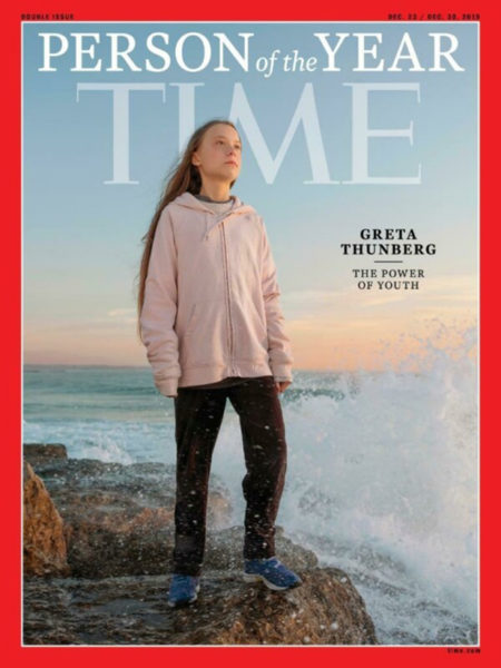 Греты Тунберг обложка TIME