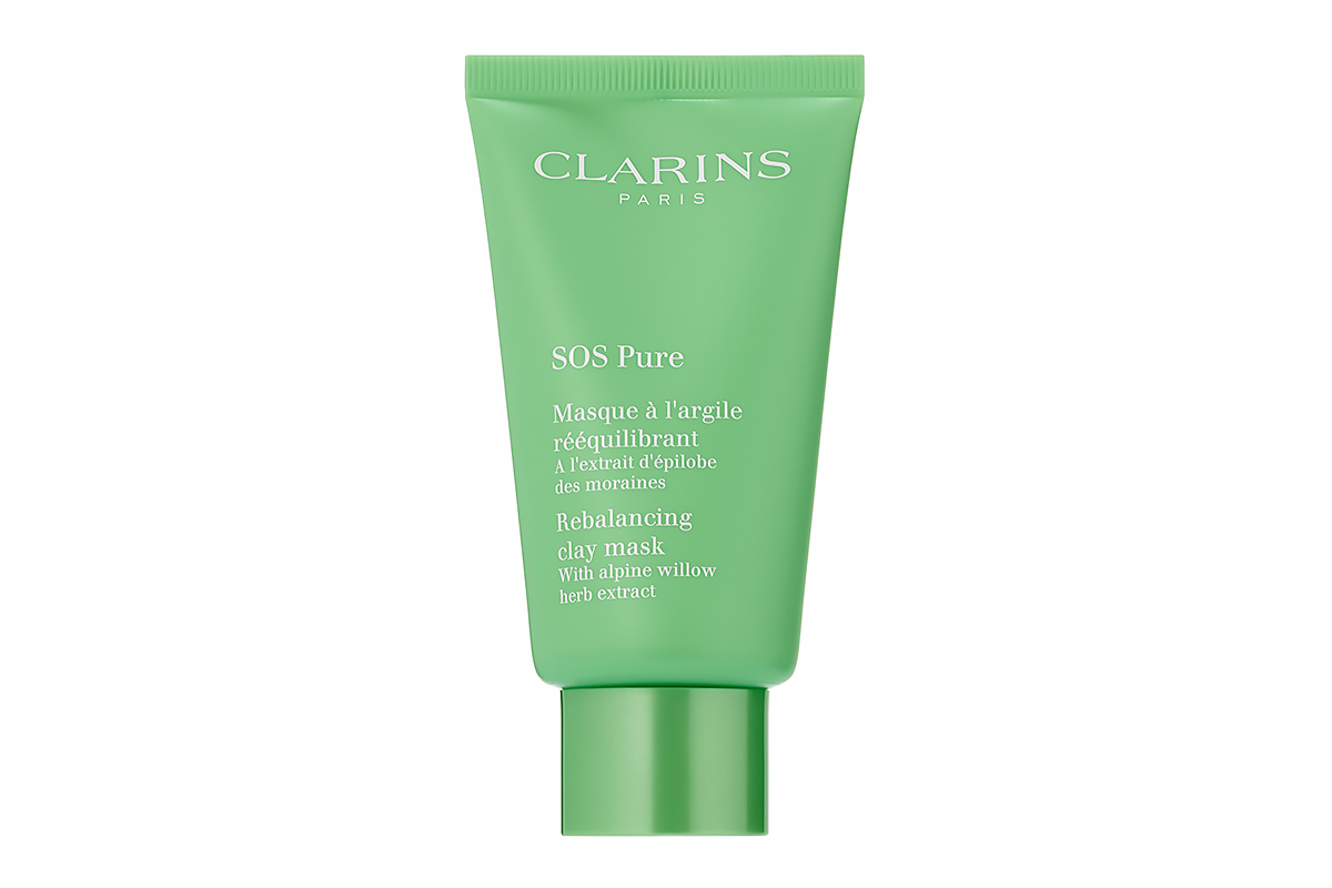 Sos pure. Маска кларанс. Маска с глиной для лица от Clarins. Macка Pure SOS Clarins.