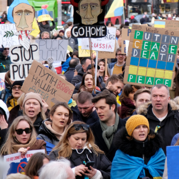 Лондон готовится к маршу мира в поддержку Украины