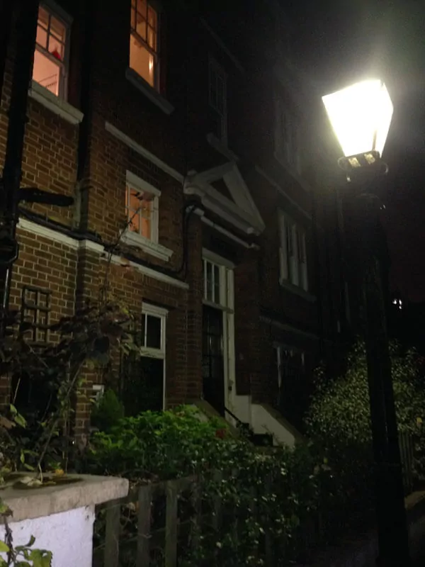 Keats Grove - переулок, где была квартира Маши