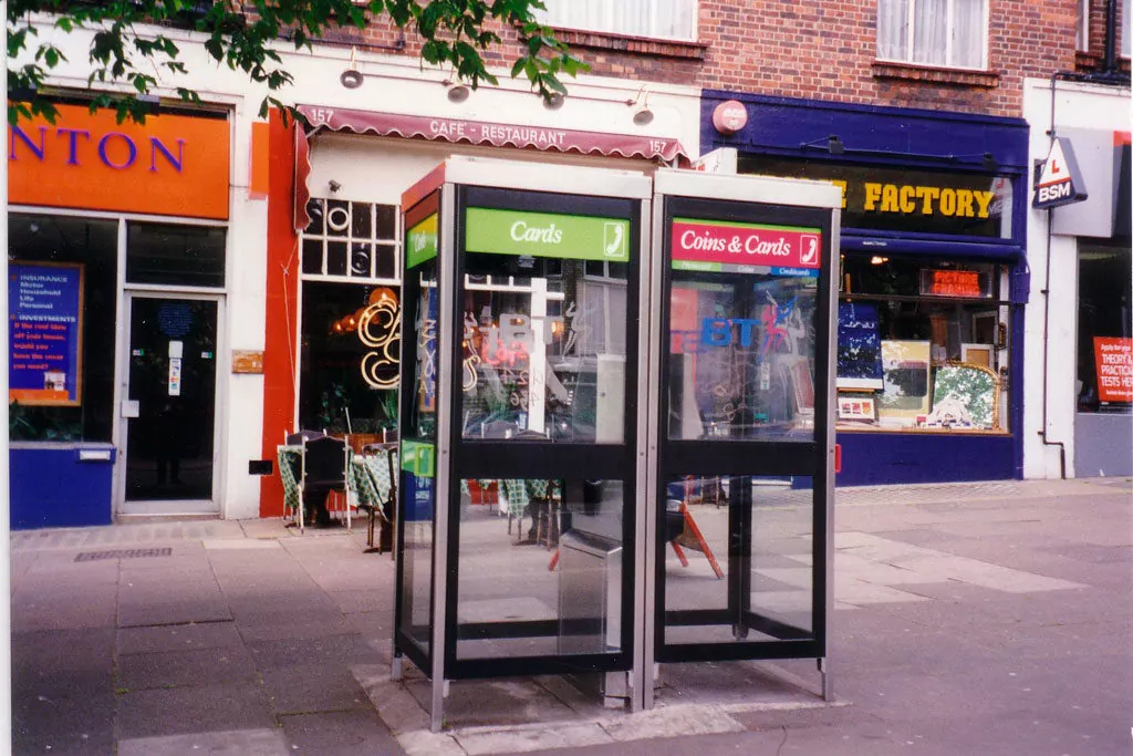 Modern-telephone-booth
