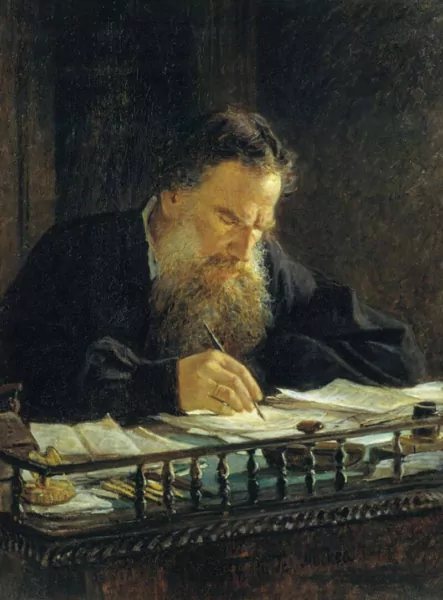 Ге, Потрет Льва Николаевича Толстого (1884)