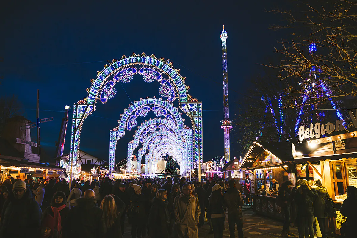 Рождество в Лондоне. Winter Wonderland в Гайд-парке
