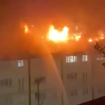 Пожар в районе Wood Green