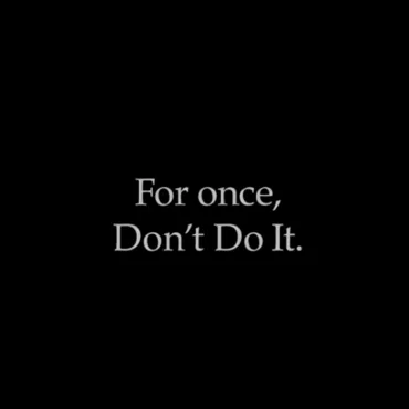 For once, don’t do it: Nike призывает бороться с расизмом