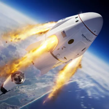 Корабль Crew Dragon пристыковался к МКС