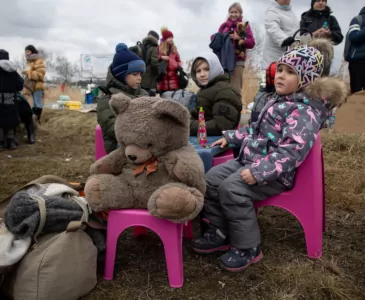 Британцы пожертвовали ₤100 млн на помощь украинским беженцам