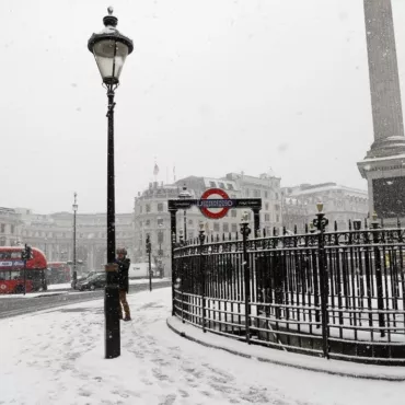 Новый год на Трафальгарской площади