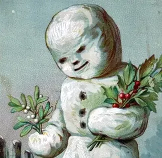 Мрачная эстетика и черный юмор на Рождество. Зачем викторианцы дарили друг другу жуткие открытки